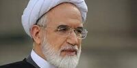 حضور  مهدی کروبی در افطاری کرباسچی+عکس