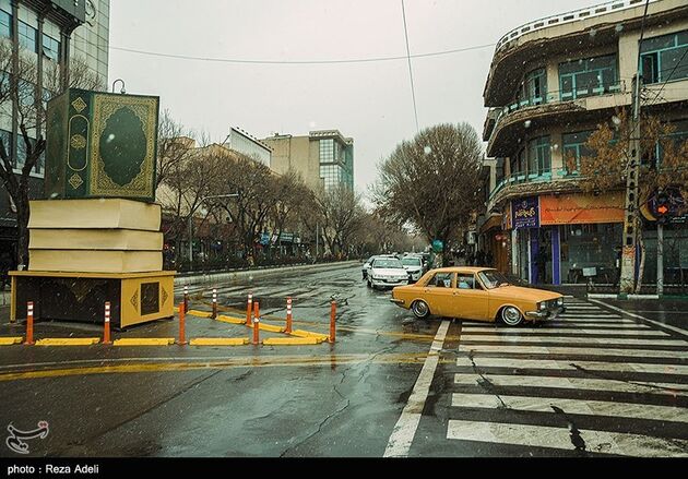 برف تبریز