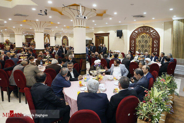 مراسم دامادی فرزند رئیس مجلس