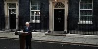 وداع بوریس جانسون با دفتر نخست‌وزیری بریتانیا 