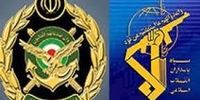 گفتگوی صمیمانه دو فرمانده بلند رتبه ارتش و سپاه+ عکس