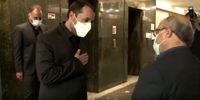 فیلم / لحظه ورود علی صالح آبادی به بانک مرکزی