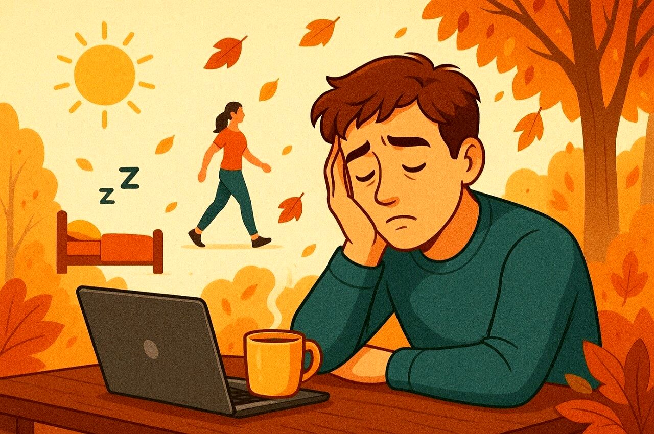 با این روش ها با خواب آلودگی پاییز خداحافظی کنید