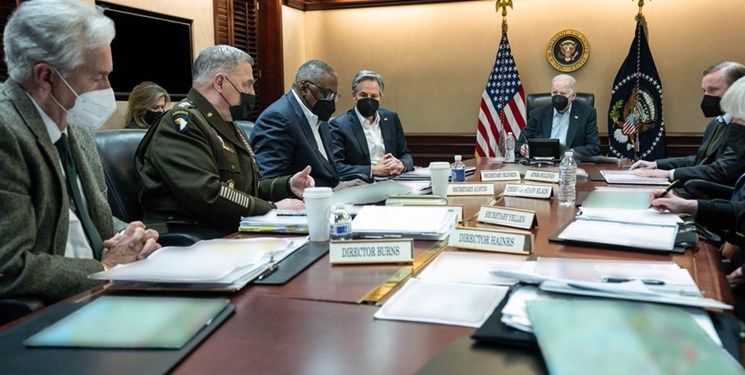 نشست شورای امنیت ملی آمریکا درباره بحران اوکراین