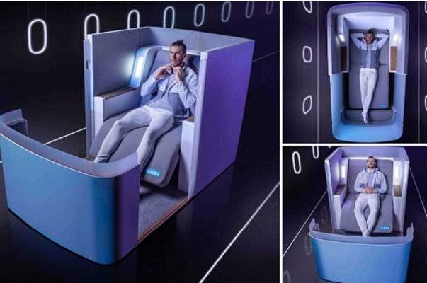 طراحی صندلی های راحت برای هواپیما +عکس