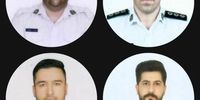 نخستین تصاویر از شهدای حمله تروریستی به گشت پلیس راه