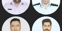 نخستین تصاویر از شهدای حمله تروریستی به گشت پلیس راه