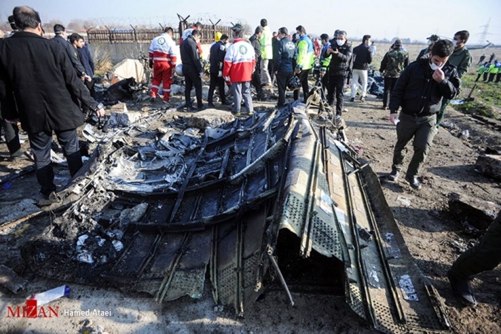 انتشار گزارش بررسی سانحه هواپیمای اکراینی