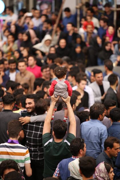 جشن و شادی مردم اردبیل برای پیروزی حسن روحانی