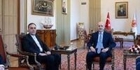 دیدار سفیر کشورمان با رئیس مجلس ملی کبیر ترکیه 