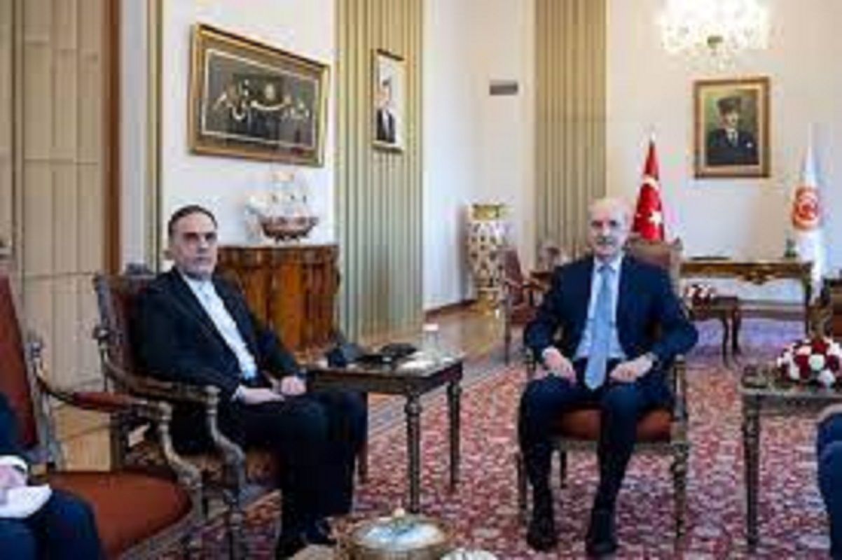 دیدار سفیر کشورمان با رئیس مجلس ملی کبیر ترکیه 