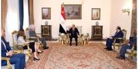 مذاکره مهم السیسی و رئیس سیا