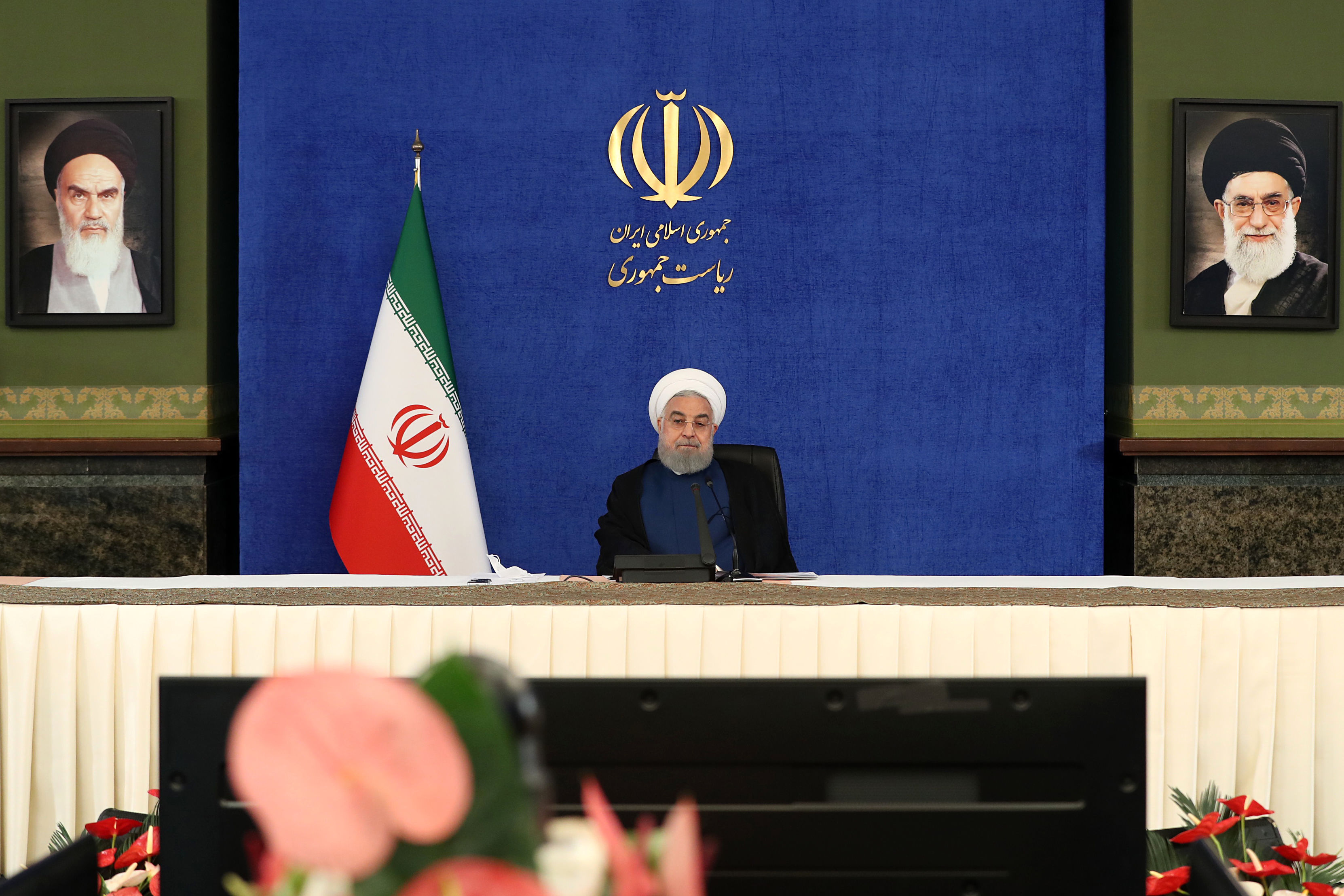 واکنش قاطع روحانی به پیغام تهدیدآمیز رئیس جمهور امریکا+ فیلم