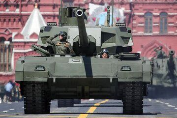تجهیز ارتش روسیه به پیشرفته ترین تانک جهان +تصاویر
