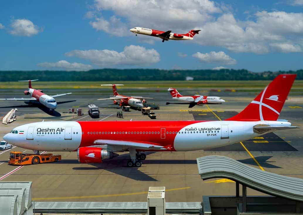 پنجمین فروند از هواپیماهای زمین‌گیر قشم‌ایر به پرواز درآمد