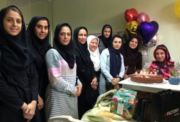جشن تولد بانوی تکواندوی ایران در بیمارستان + عکس