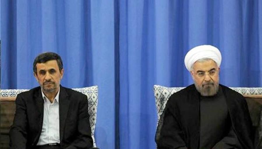 ویدئو تند احمدی‌نژاد علیه روحانی