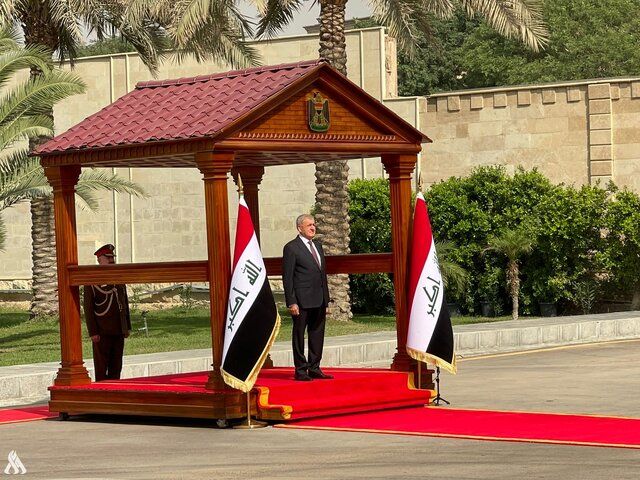 عبداللطیف رشید، رسما سمت ریاست جمهوری عراق را تحویل گرفت
