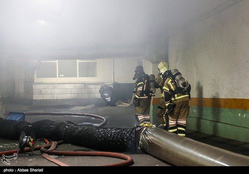 آخرین وضعیت/ مهار آتش در ساختمان وزارت نیرو