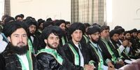 استایل عجیب فارغ التحصیلان طالبان در یک جشن+تصاویر