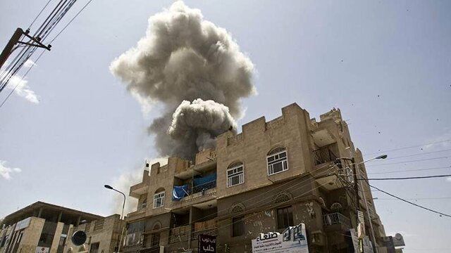 حمله سنگین عربستان به یمن