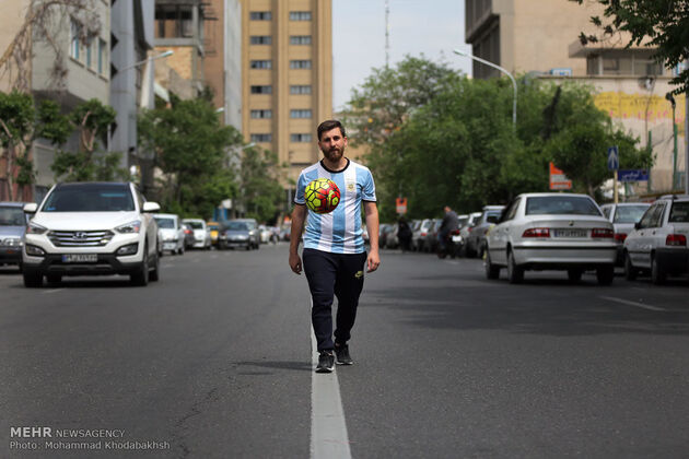 بدل ایرانی لیونل مسی