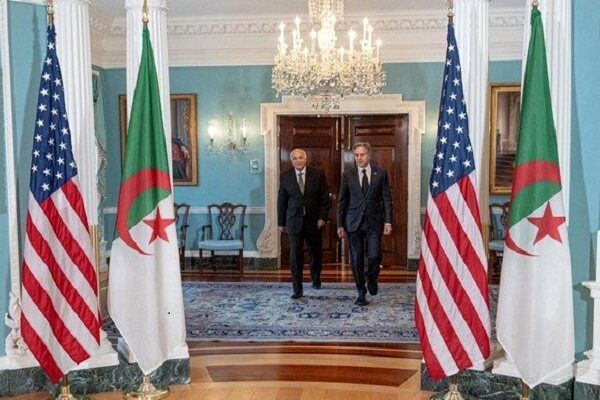 وزرای خارجه آمریکا و الجزایر در واشنگتن دیدار کردند
