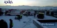 فیلمی از  سقوط مرگبار هواپیما در قزاقستان