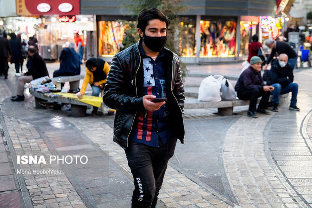 سایه سنگین کرونا بر خیابان‌های تهران | تصاویر 