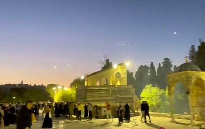 یورش اسرائیل به نمازگزاران فلسطینی در مسجد الاقصی
