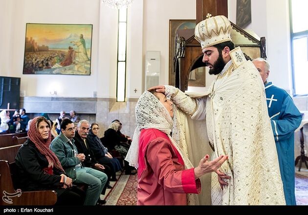 مراسم عید پاک در کلیسای گریگور مقدس