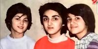 قابی از  سه خواهر معروف‌  سینمای ایران+عکس