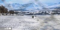 باور کنید اینجا ایران است/ تصاویر شگفت انگیز از تالاب یخی چُغاخور