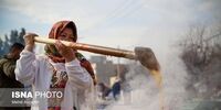 تصاویر| عطر سمنو در دلِ زمستان بجنورد