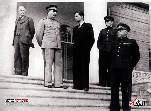 چرچیل، استالین و روزولت در تهران