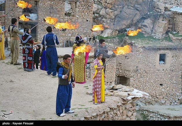 جشن نوروز در روستای پالنگان