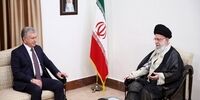 دیدار رئیس جمهور ازبکستان با رهبر انقلاب