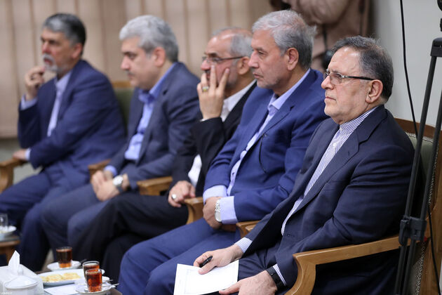 دیدار هیئت دولت با رهبری