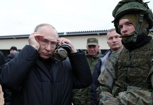 عکسی جدید از پوتین و شایعات درباره سلامتی‌اش