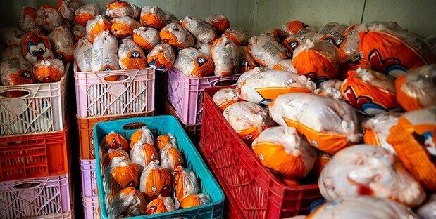 قیمت مرغ در بازار امروز 6 تیر 