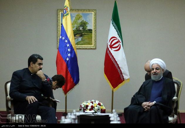دیدار رؤسای جمهور ایران و ونزوئلا