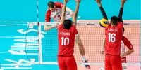 زمان بازی والیبال ایران و بلغارستان
