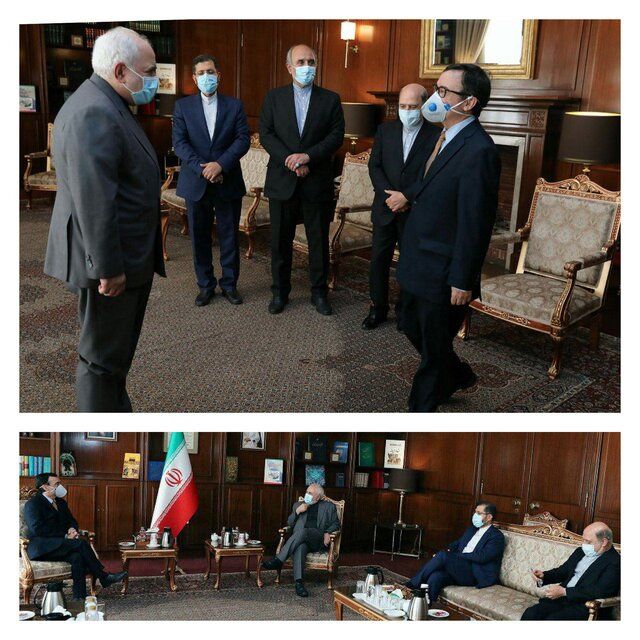 سفیر شیلی با ظریف دیدار کرد
