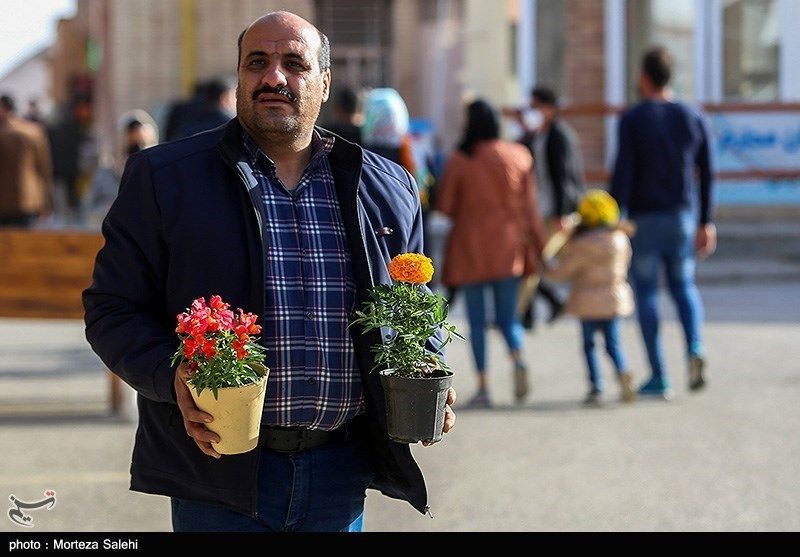 حال و هوای نوروزی بازار گل و گیاه |تصاویر