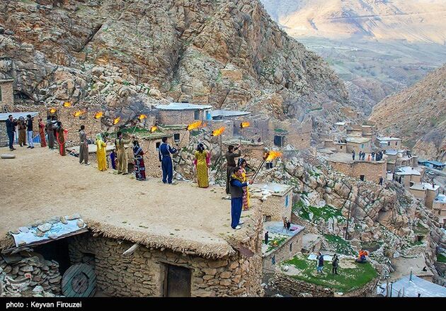 جشن نوروز در روستای پالنگان