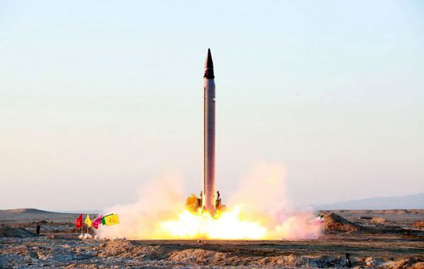 تصویر موشک ایرانی که کمتر از ۱۰ دقیقه اسرائیل را هدف قرار می‌دهد


