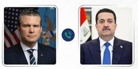 رایزنی تلفنی نخست‌وزیر عراق و وزیر دفاع آمریکا