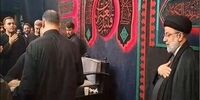 حضور رئیسی در چایخانه حرم رضوی+عکس
