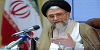 تصاویری از آیت الله اعرافی در خانه شهید اسماعیل خطیب/ پسران وزیر اطلاعات هم بودند

