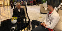 اولین تصویر از علیرضا بیرانوند بعد از مصدومیت شدید